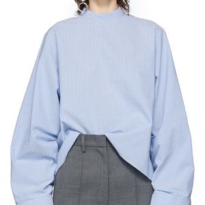SOLD MM6 Blue Oversized Blouse size 40/small